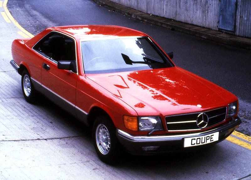 Mercedes-Benz S Coupe UK (1985)