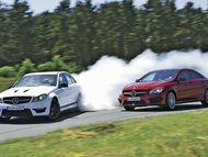 Mercedes-Benz CLA 45 AMG vs. C 63 AMG