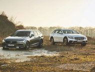 Mercedes-Benz E 220 d kombi 4Matic All-Terrain vs. Volvo V90 Cross Country D4 AWD