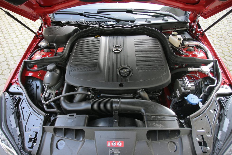 Turbodiesel 250 CDI se 150 kW je nejsilnější z trojice verzí čtyřválce 2,2 litru. Vyniká příjemnou dynamikou, nízkou spotřebu kolem sedmi litrů, ale také trochu hrubozrnným chodem ve vyšších otáčkách.