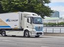 Mercedes-Benz eActros v Hamburku