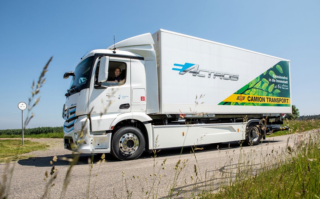 Elektrický Mercedes-Benz eActros