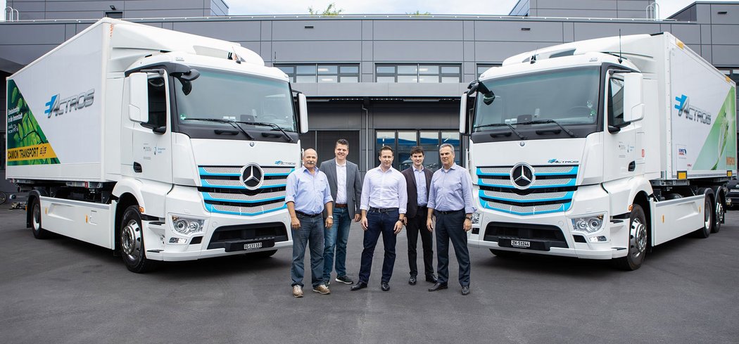 Elektrický Mercedes-Benz eActros