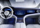 Mercedes EQS odhaluje svůj futuristický interiér, včetně základní verze