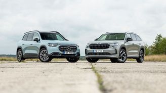 Mercedes-Benz GLB 200 4Matic 8G-eDCT vs Škoda Kodiaq 2.0 TSI 4x4 7DSG Mercedes-Benz GLB 200 4Matic 8G-eDCT vs Škoda Kodiaq 2.0 TSI 4x4 7DSG