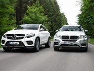 Mercedes-Benz GLE Coupé vs. BMW X6