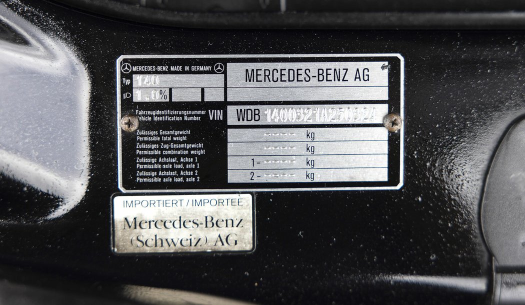 Mercedes-Benz S 320 (1995)