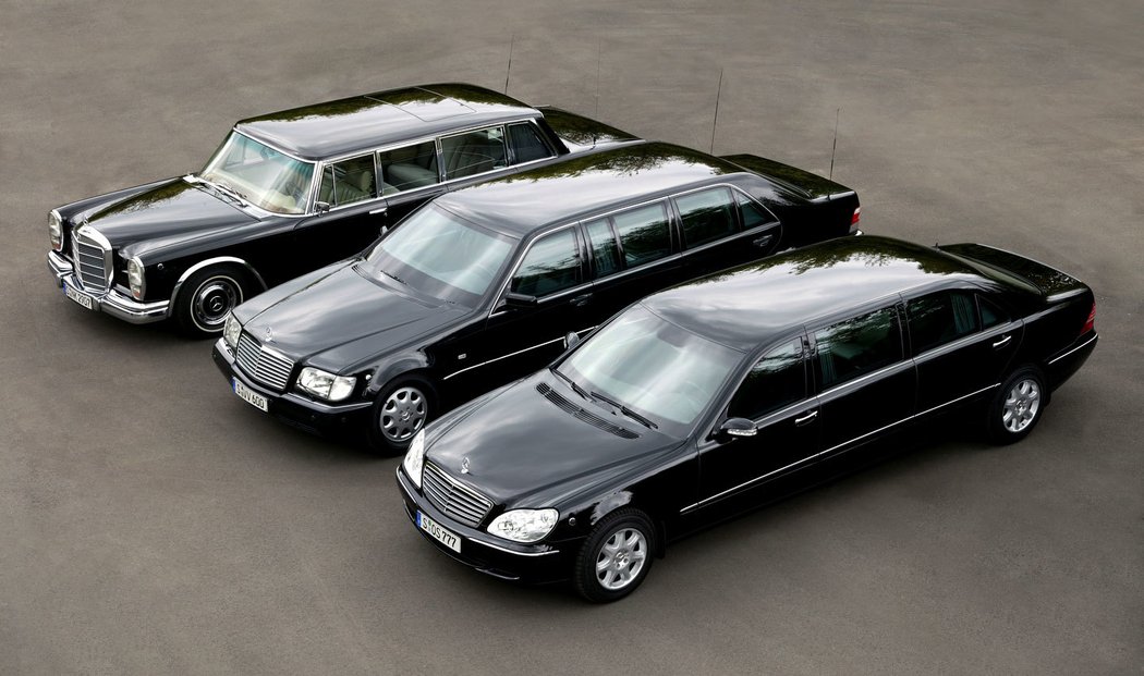 Mercedes-Benz S 600 L Pullman Guard (W140) (1995)