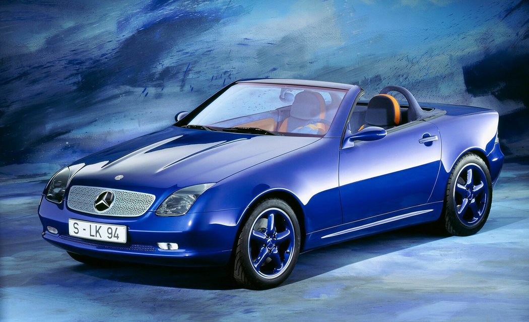 Design původního konceptu Mercedesu SLK z roku 1994 byl mnohem odvážnější. Základní proporce se však do sériové výroby dostaly.