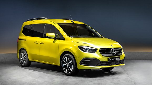 Mercedes-Benz představuje třídu T, prémiovou kompaktní dodávku pro rodiny