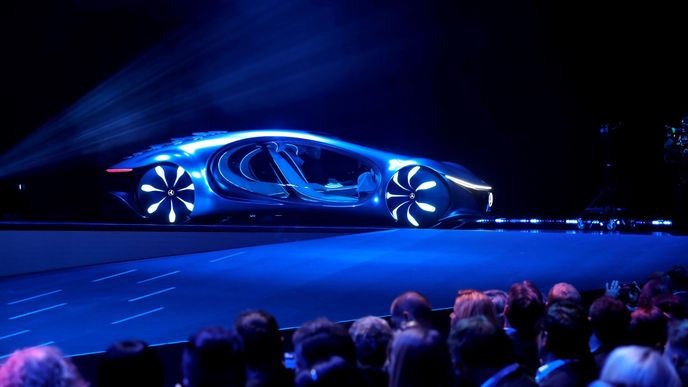 Mercedes-Benz na CES ukázal svou vizi vozu budoucnosti