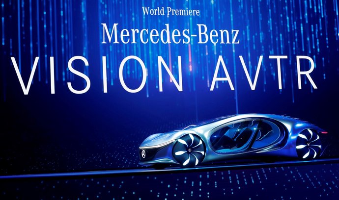 Mercedes-Benz na CES ukázal svou vizi vozu budoucnosti