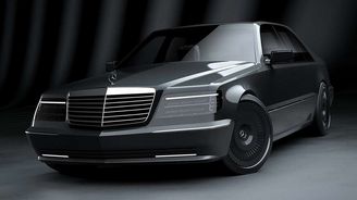 Takto by dnes mohl vypadat slavný mamut! Designér si vzal do parády Mercedes S W140 Takto by dnes mohl vypadat slavný mamut! Designér si vzal do parády Mercedes S W140