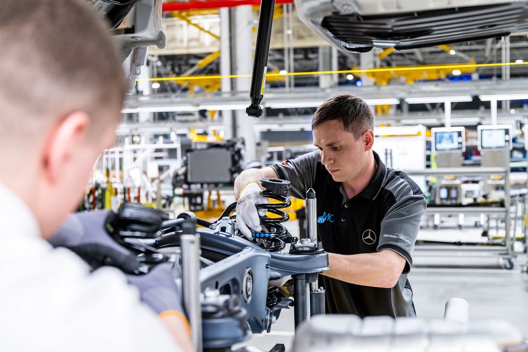 Nová továrna Mercedes-Benzu v Rusku