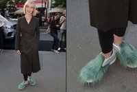 Mercedes Benz Prague Fashion Week: Jana Plodková přišla v chlupatých botách za 14 tisíc! Kdo další dorazil?