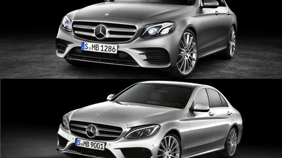 Designový duel: Mercedes-Benz C a E: Poznáte vůbec nové éčko?