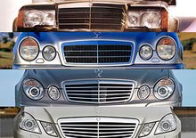 Mercedes-Benz E: Design po generacích