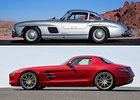 Design po generacích: Mercedes-Benz 300 SL a SLS AMG – Gullwing včera a dnes