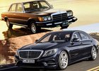 Design po generacích: Mercedes-Benz třídy S a jeho předchůdci