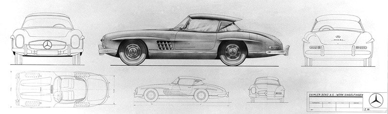 Mercedes-Benz 300 SL (1954-1957)