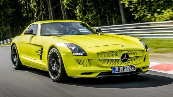 Mercedes SLS AMG Electric Drive: Na Ringu rychlý jako Panamera Turbo