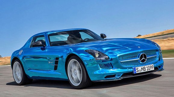 Mercedes-Benz SLS AMG Electric Drive: Supersport na baterky za 10 milionů