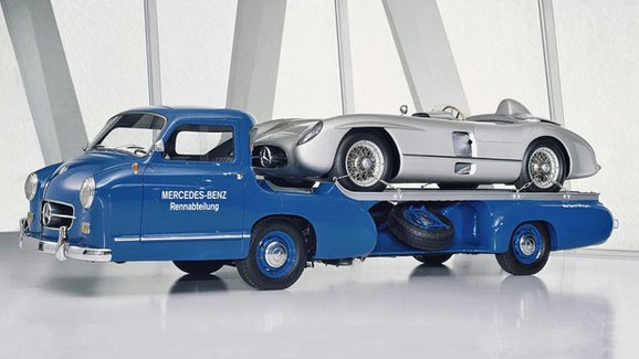 Mercedes-Benz Rennwagen-Schnelltransporter (1954): Náklaďák, který jezdil 170 km/h!