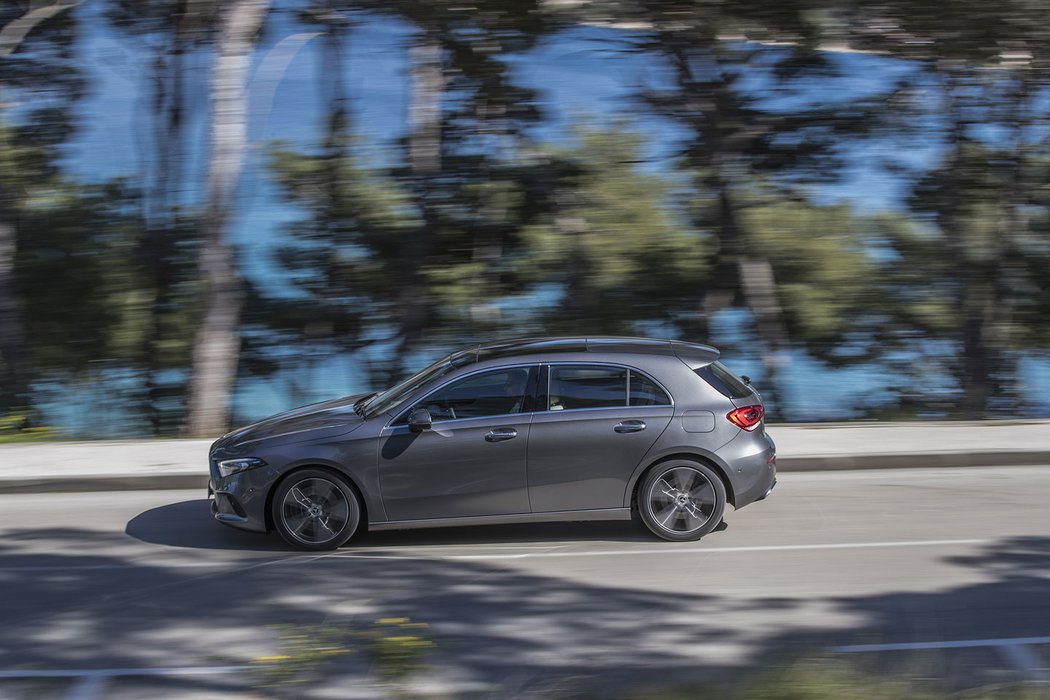 Mercedes Benz A180d Mountain Grey