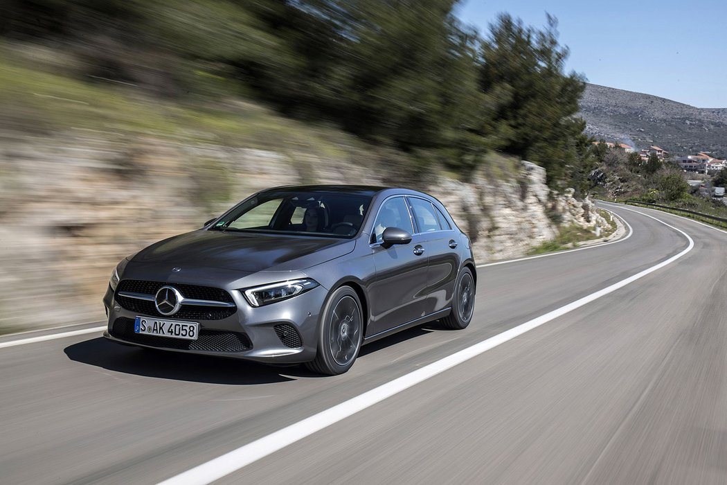 Mercedes Benz A180d Mountain Grey