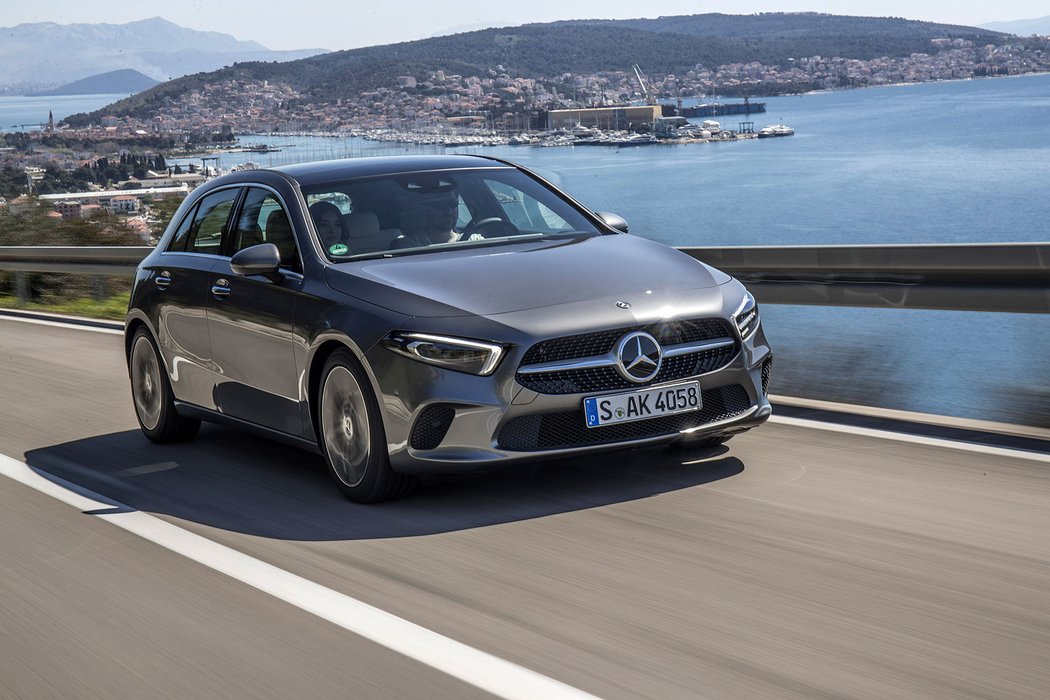 Mercedes Benz A180d Mountain Grey