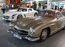 Mercedes-Benz 300 SL a SLS AMG - Setkání v Praze