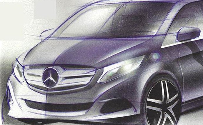 Mercedes-Benz V se odhalí již ve čtvrtek 30. ledna