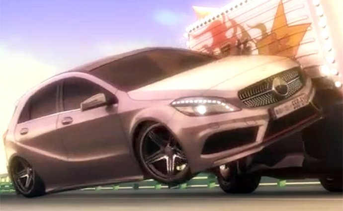 Reklamy, které stojí za to: Nový Mercedes-Benz A hlavní hvězdou japonského anime