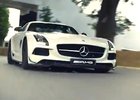 Video: Mercedes-Benz SLS AMG Black Series a David Coulthard na trati v Goodwoodu