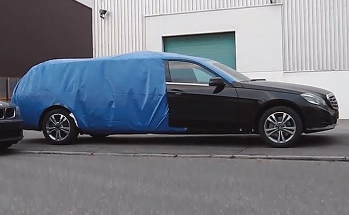Spy video: Pořádně natažený Mercedes-Benz E od firmy Binz