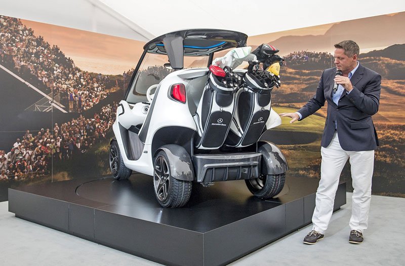 Mercedes-Benz Style Edition Garia Golf Car