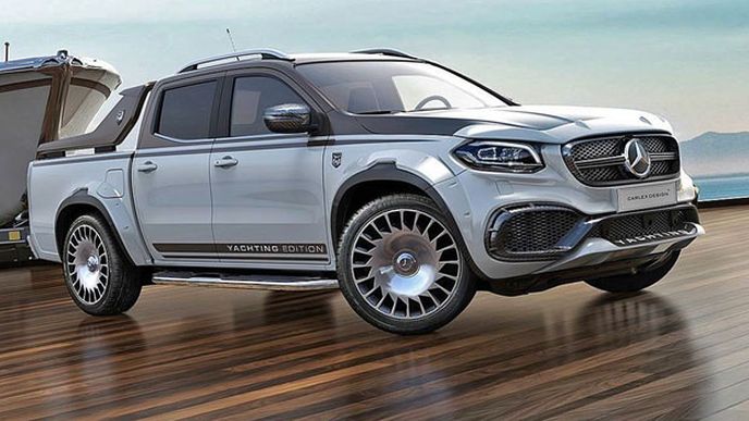 Mercedes-Benz třídy X v úpravě od Carlex Design se tváří jako Maybach Mercedes-Benz třídy X v úpravě od Carlex Design se tváří jako Maybach