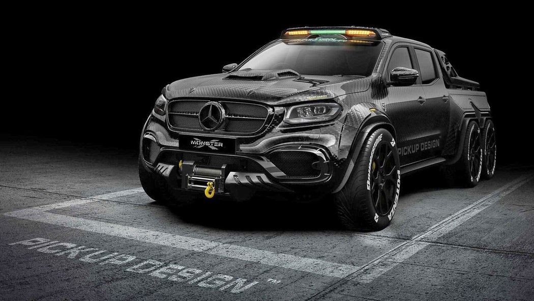 Pickup Design Exy Monster X Concept Mercedes-Benz X