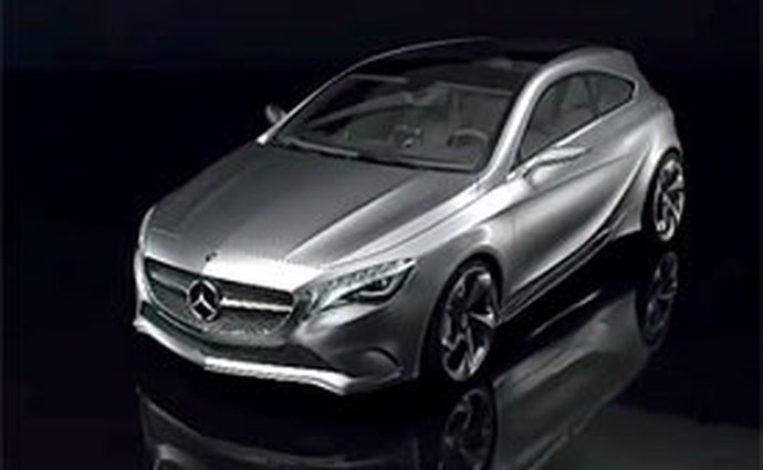 Video: Mercedes-Benz Concept A –  Prohlídka designu i jízda