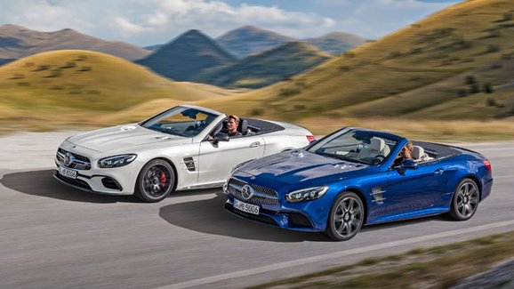 Mercedes-Benz SL 2016: Více výkonu a elektroniky