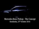 Mercedes-Benz Pickup na videoteaseru. Bude také ve verzi AMG?