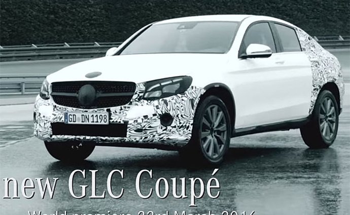 Teaser Mercedesu GLC Coupe: Kde jsou ty dynamické tvary?