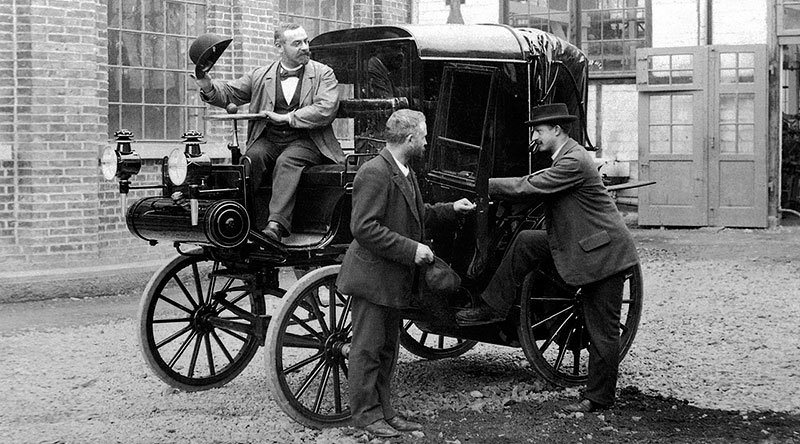 Daimler Landaulet taxi