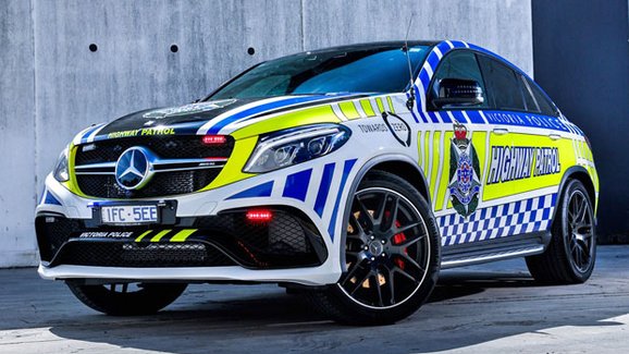 Mercedes-AMG GLE 63 S Coupe jako australský policejní speciál