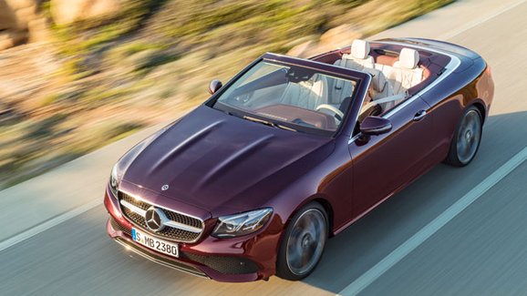 Mercedes-Benz E Cabriolet 2018: Poprvé i jako čtyřkolka