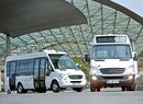 Minibusy Mercedes-Benz: Pět řad