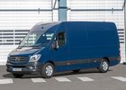 Dodávka Mercedes-Benz na CNG: S kompresorem