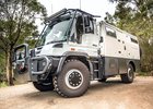 Mercedes-Benz Unimog jako ideální obytné vozidlo pro cestu kolem světa 