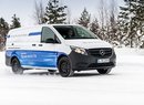 Mercedes-Benz Vans a testování elektrických dodávek na švédském sněhu a ledu