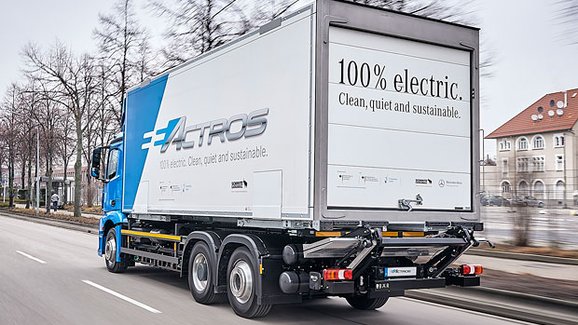 Mercedes-Benz eActros: Elektřina v provozu